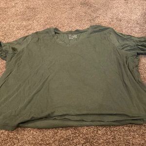 Green shirt size adult 3x